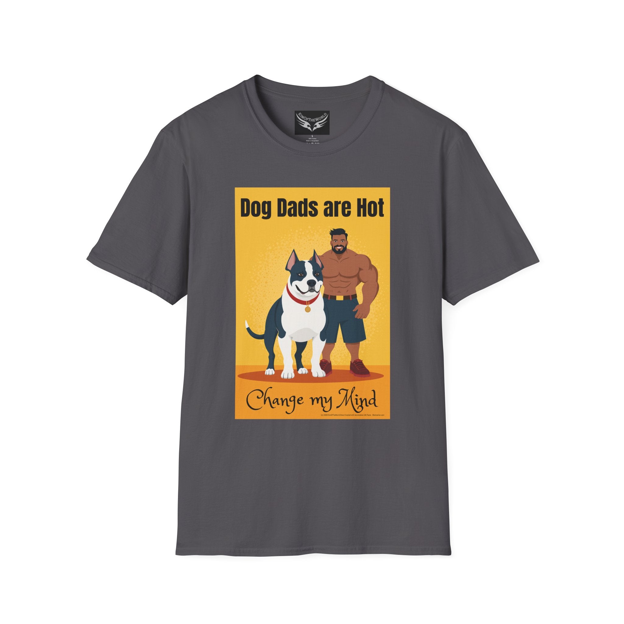 Dog Dads Are Hot T-Shirt — Funny Pet Lover Tee for Dog Owners