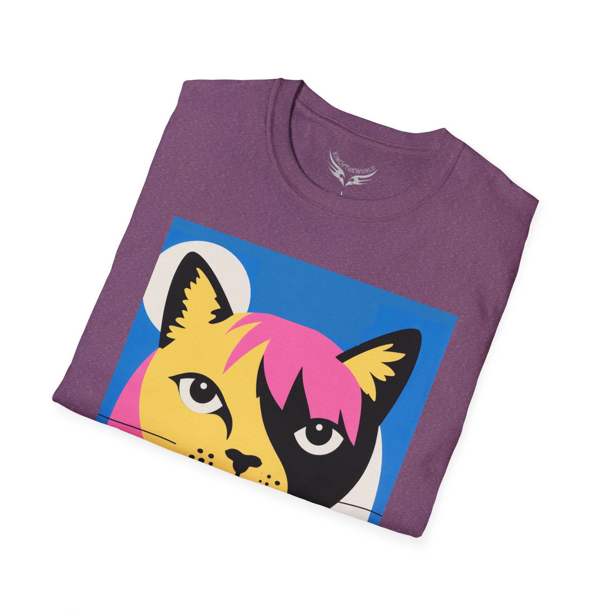 Cat Ladies Are Hot - Change the Narrative" Cat Lady Kitty Parent Tee  - Softstyle T-Shirt