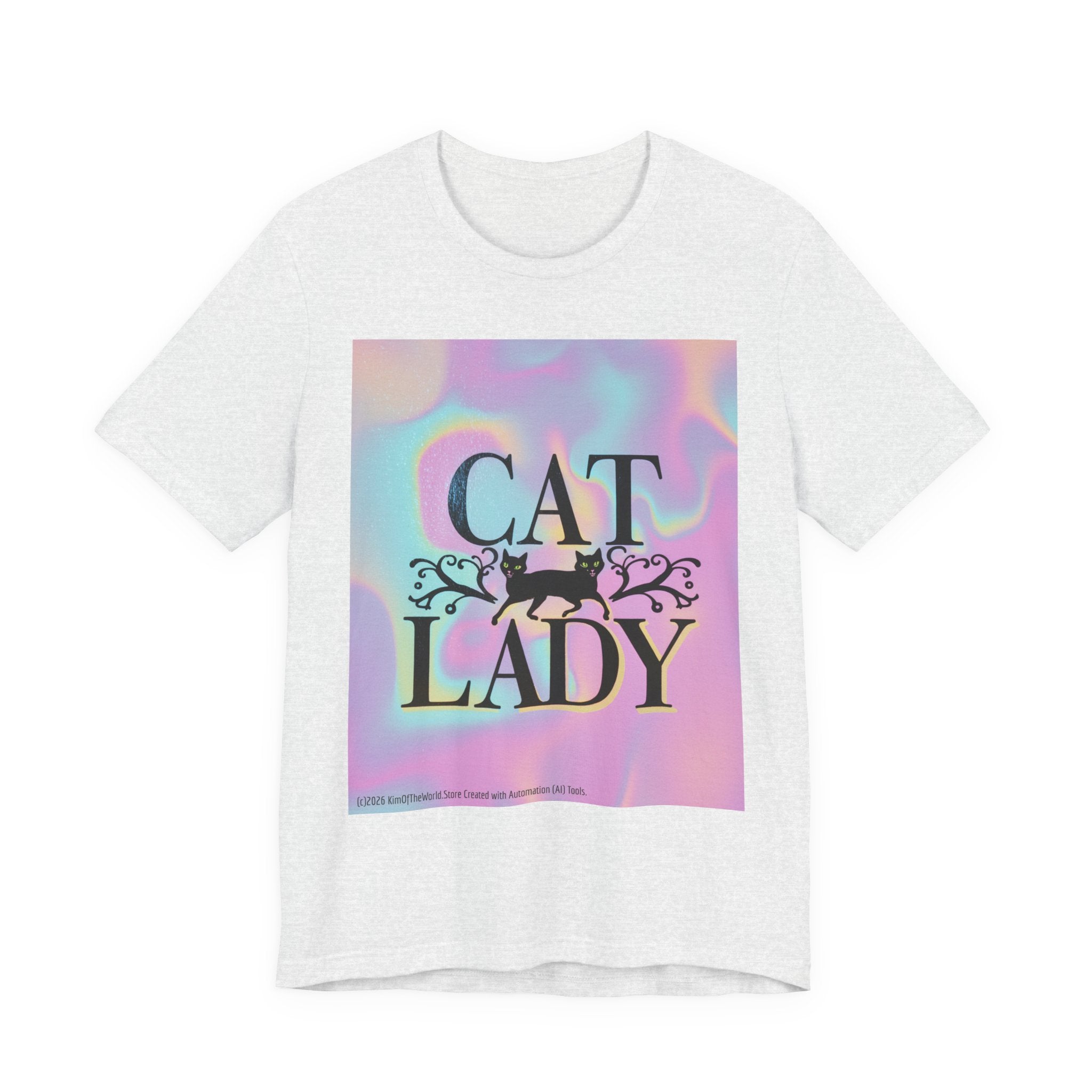 "Cat Lady" Tee —   Cute Catgirl T-Shirt