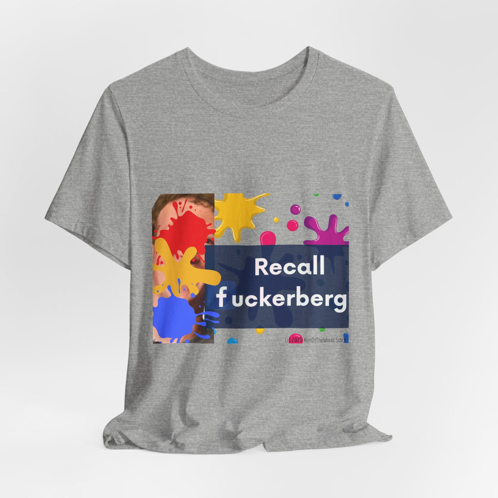 "Recall F***berg"  T-Shirt