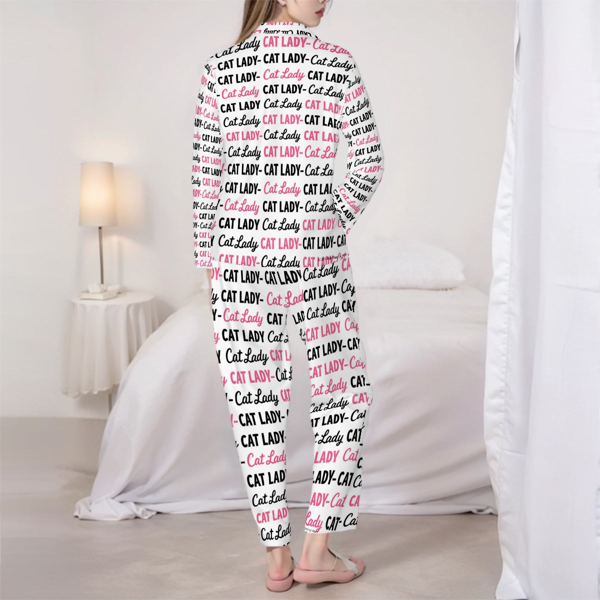 Long Sleeved Pajamas for Women Set Customized Services