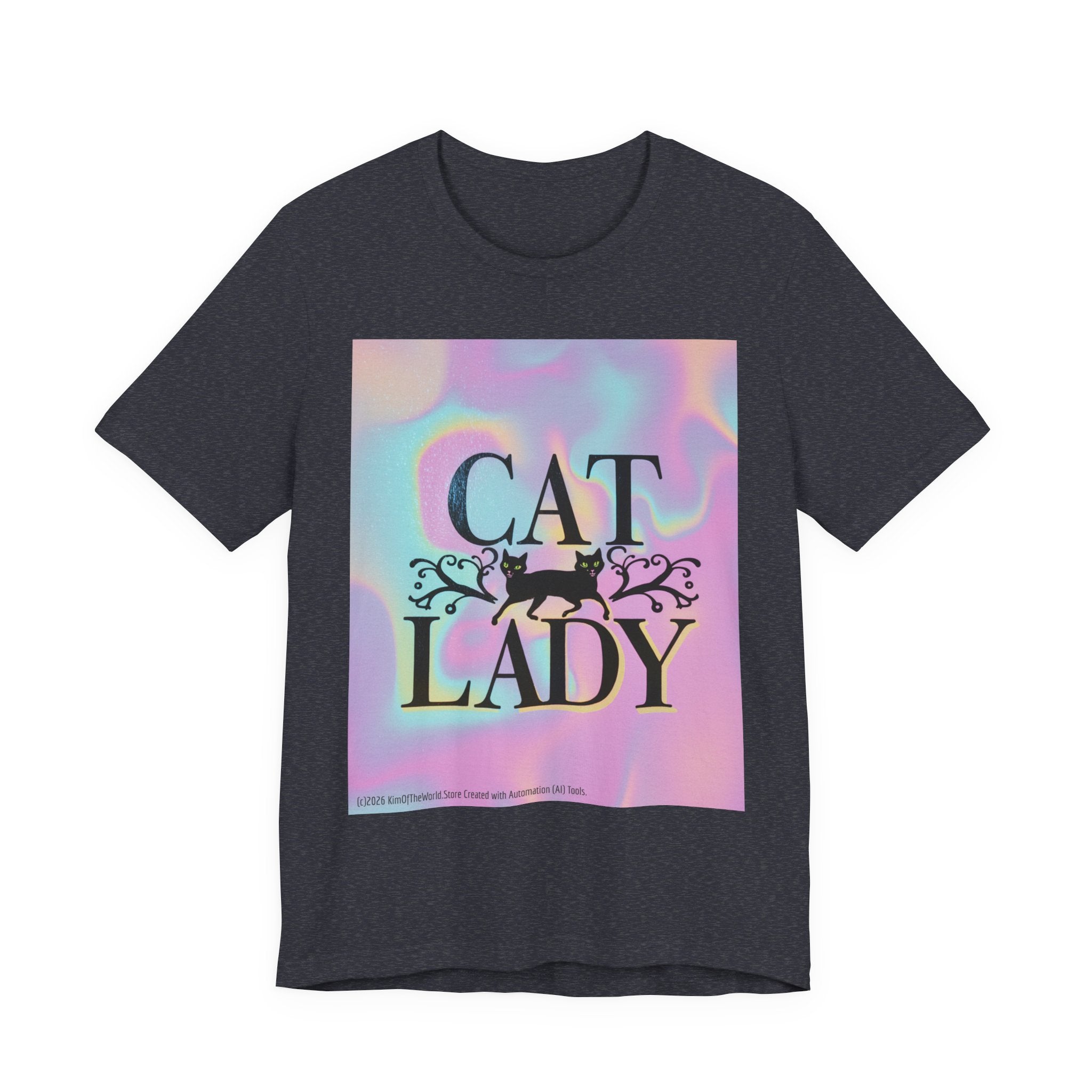 "Cat Lady" Tee —   Cute Catgirl T-Shirt