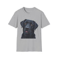 Black Labrador Retriever Dog Lab Parent Tee  - Softstyle T-Shirt