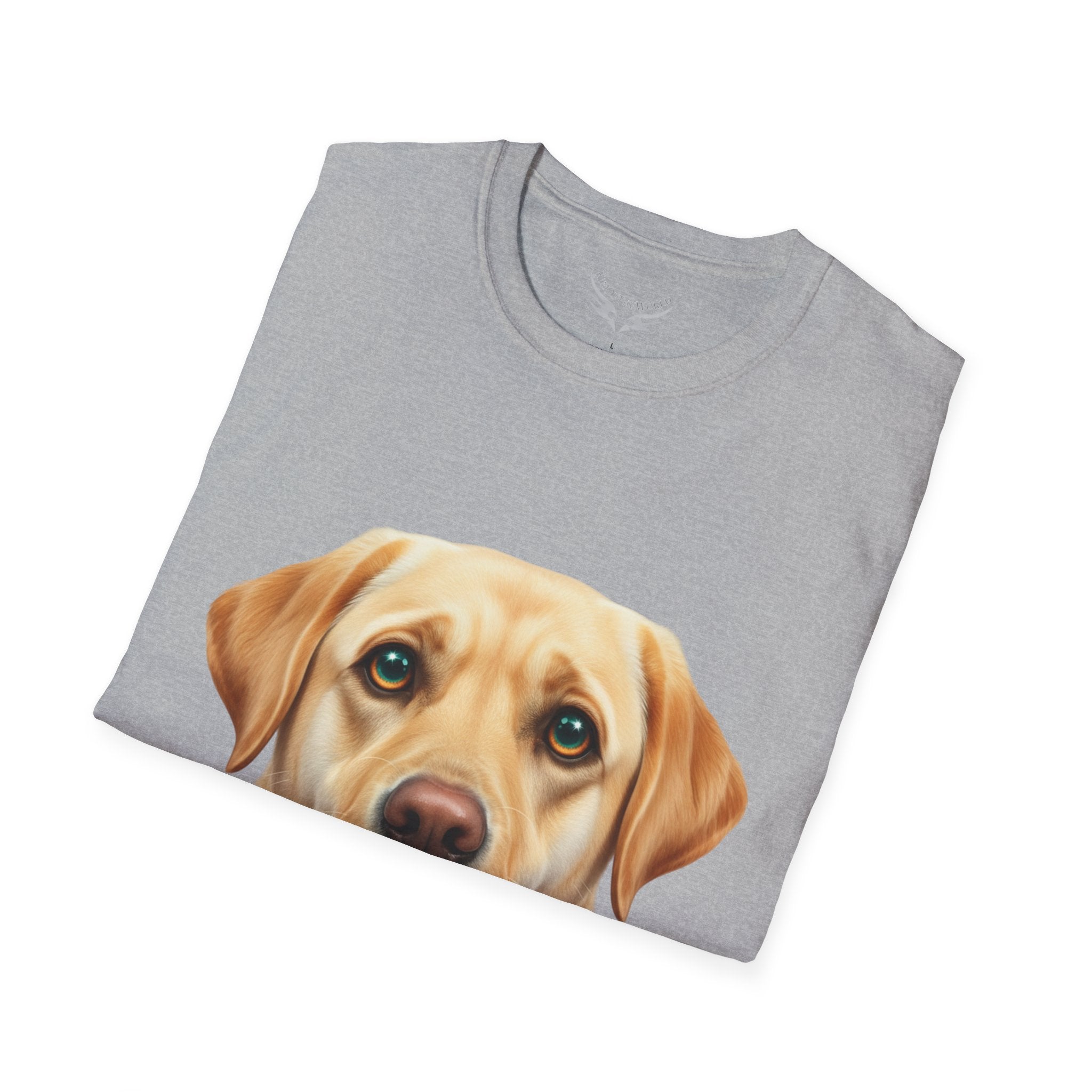 Yellow Labrador Retriever Dog Lab Parent Tee  - Softstyle T-Shirt