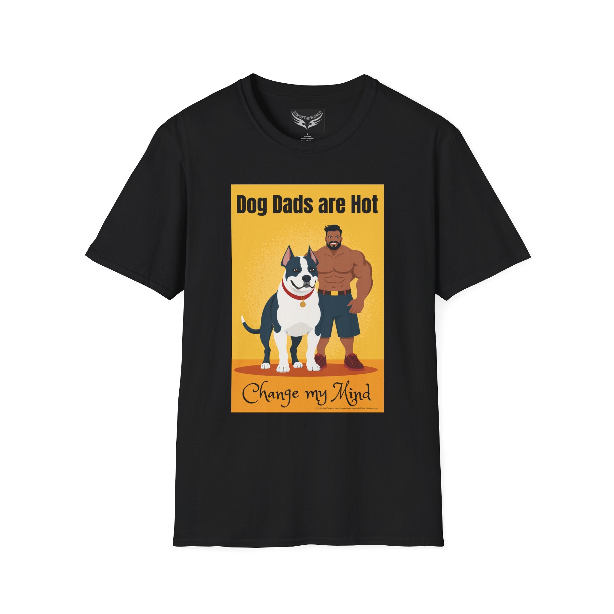 Dog Dads Are Hot T-Shirt — Funny Pet Lover Tee for Dog Owners