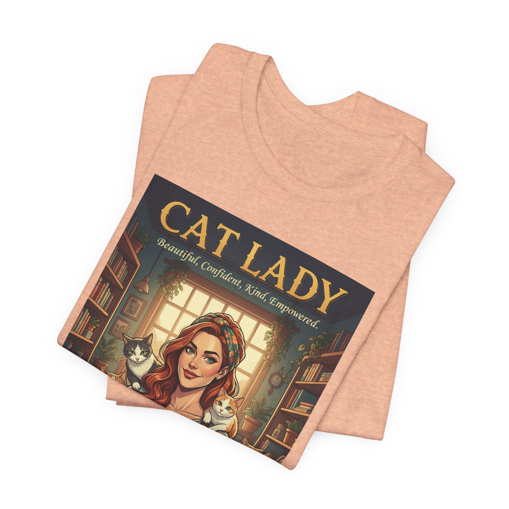 "Cat Lady - Empowered" Tee —   Cute Catgirl T-Shirt