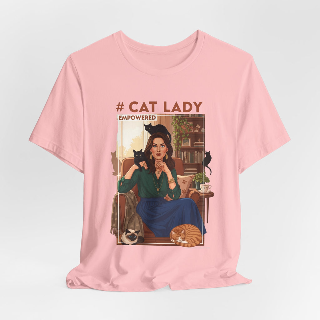 "Cat Lady - #Empowered" Tee —   Cute Catgirl T-Shirt