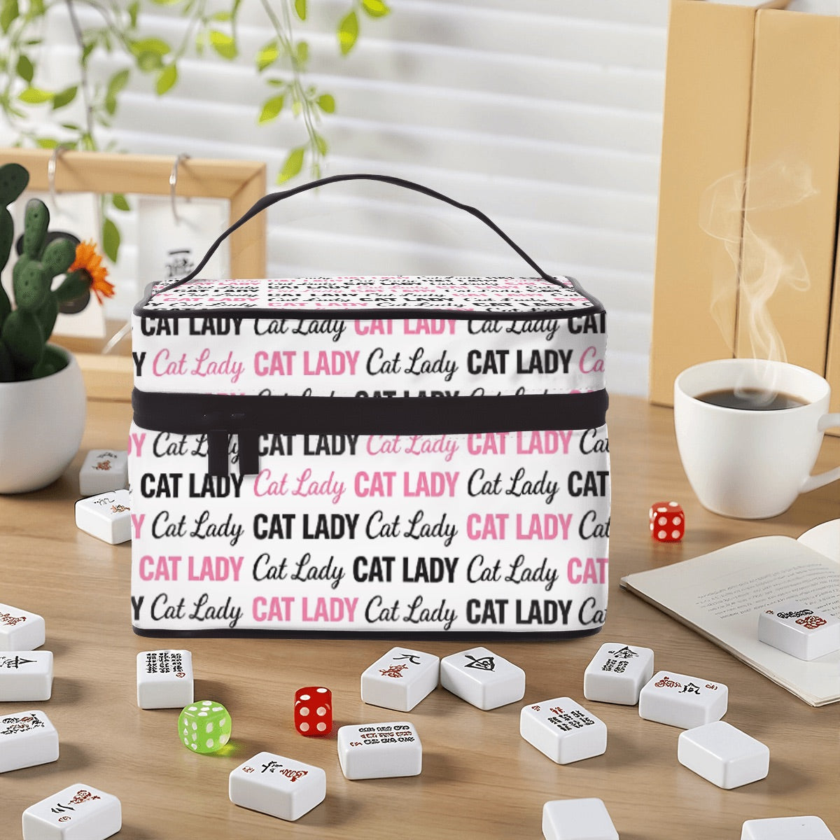 Cat Lady Portable Bag