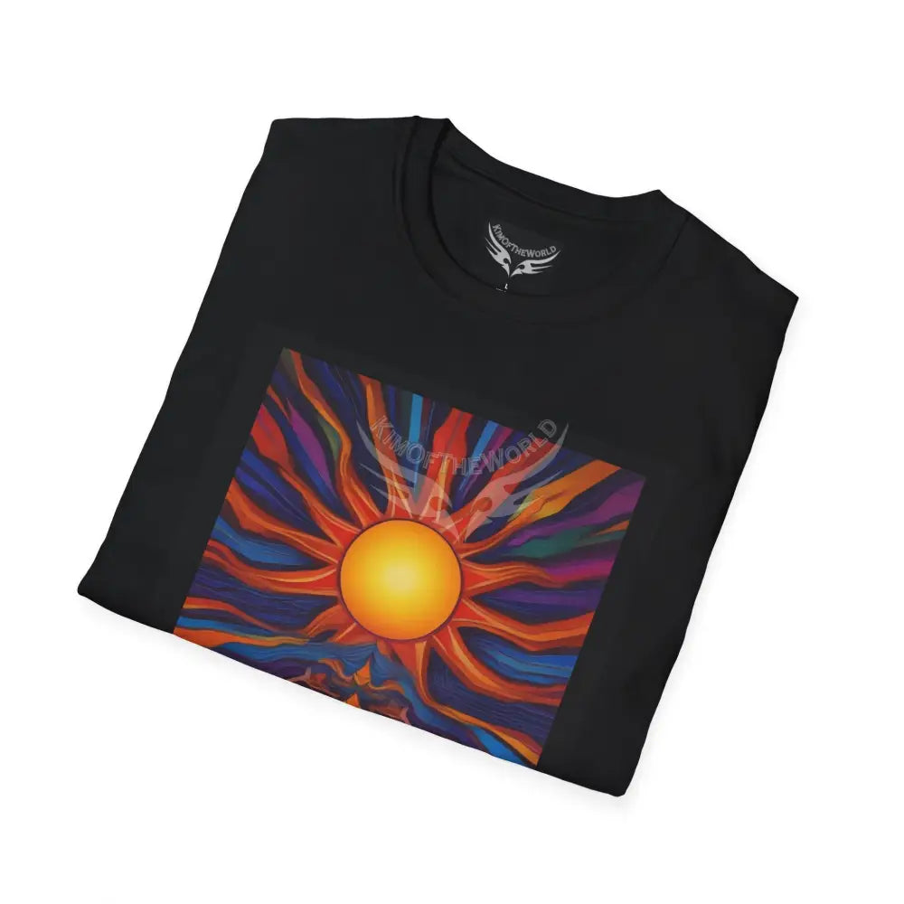 Abstract Sun - Softstyle T-Shirt T-Shirt