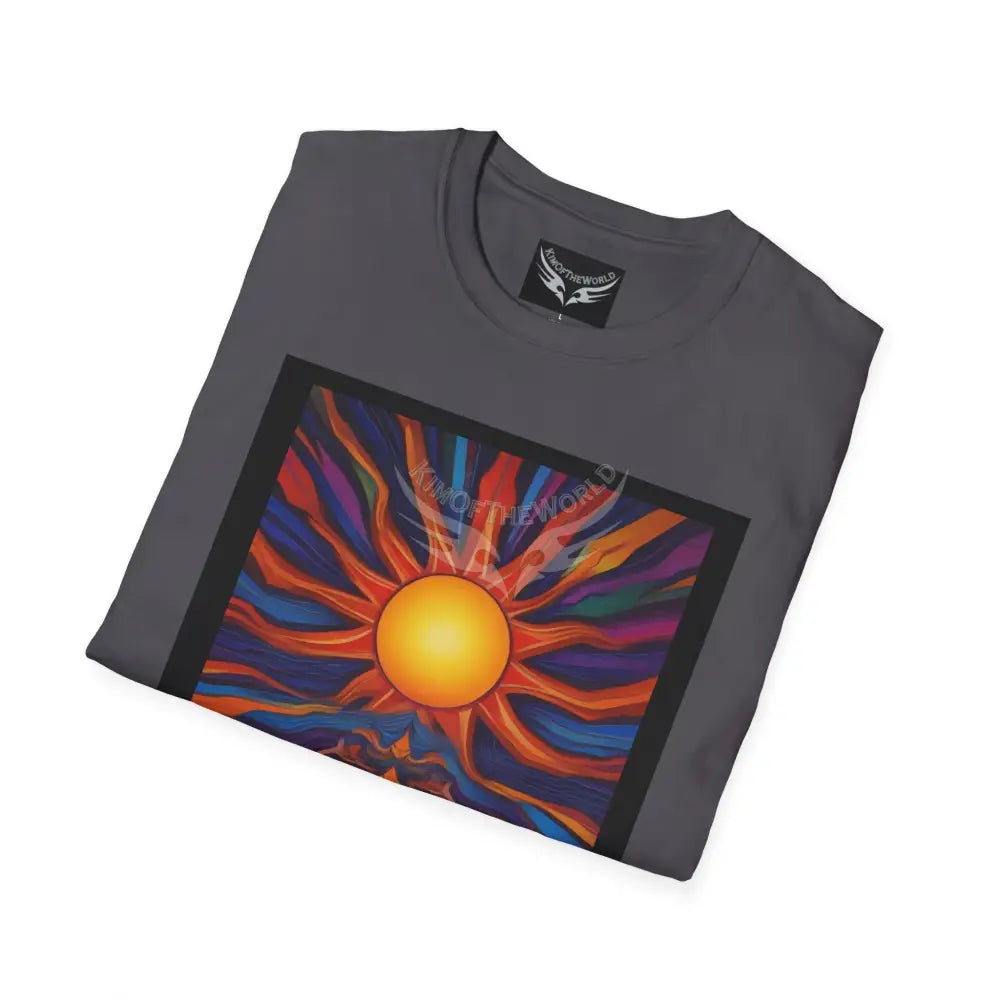 Abstract Sun - Softstyle T-Shirt T-Shirt