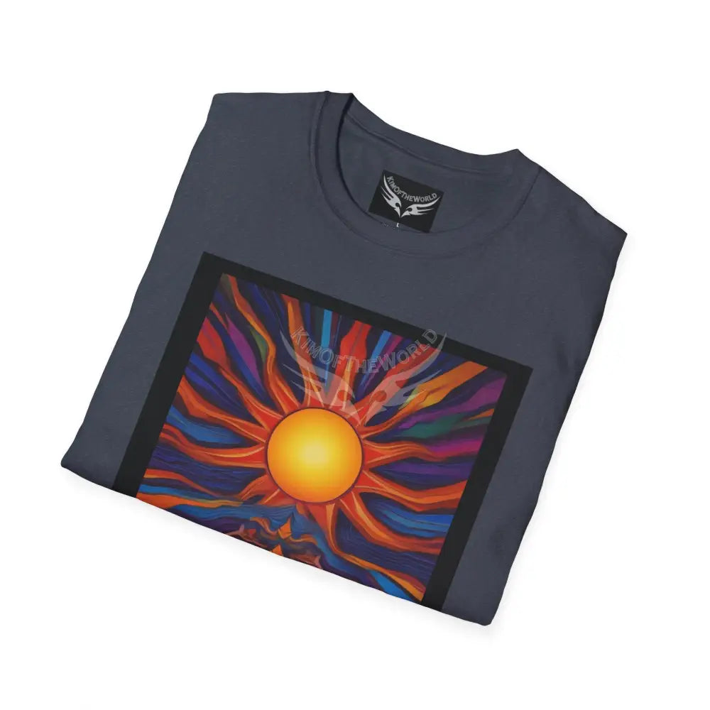 Abstract Sun - Softstyle T-Shirt T-Shirt