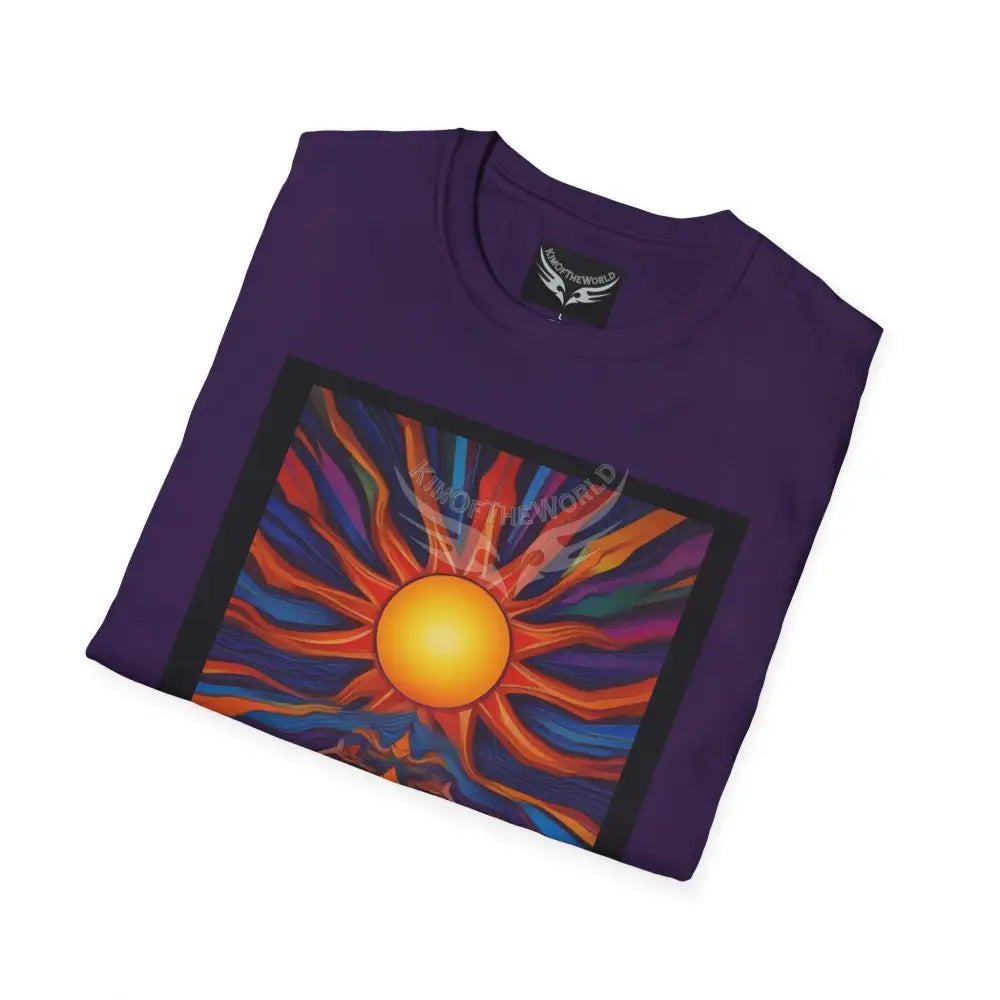 Abstract Sun - Softstyle T-Shirt T-Shirt