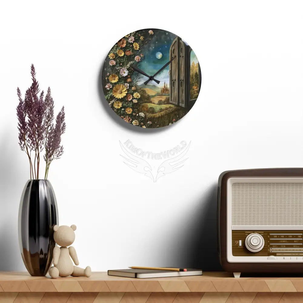 Acrylic Wall Clock Home Decor