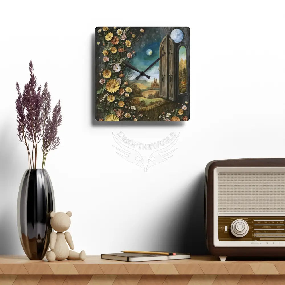 Acrylic Wall Clock Home Decor