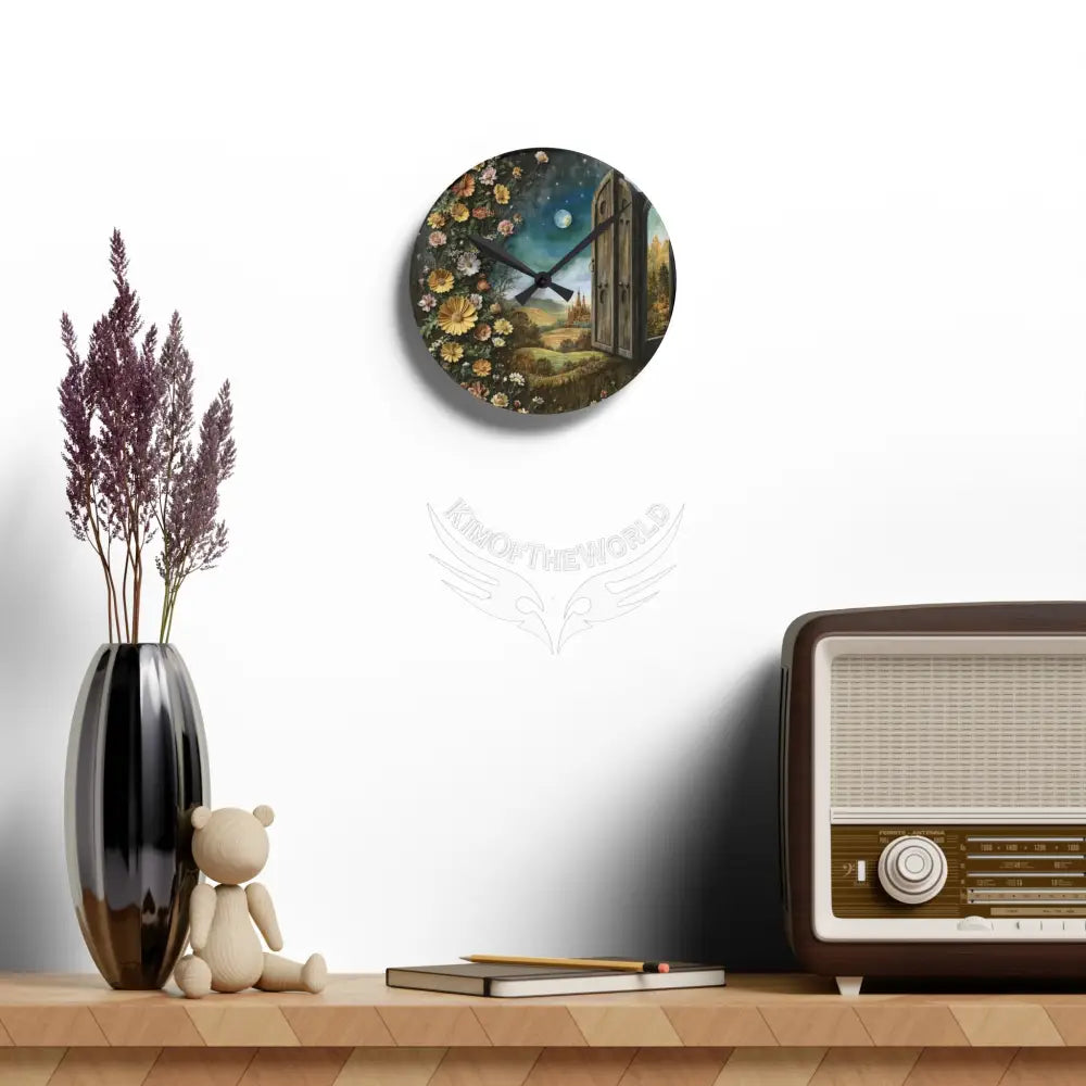 Acrylic Wall Clock Home Decor