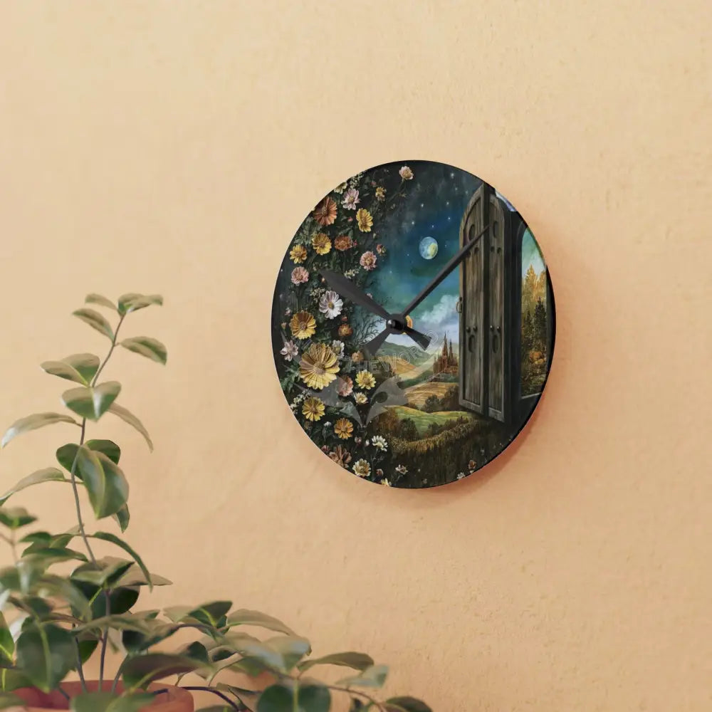 Acrylic Wall Clock Home Decor