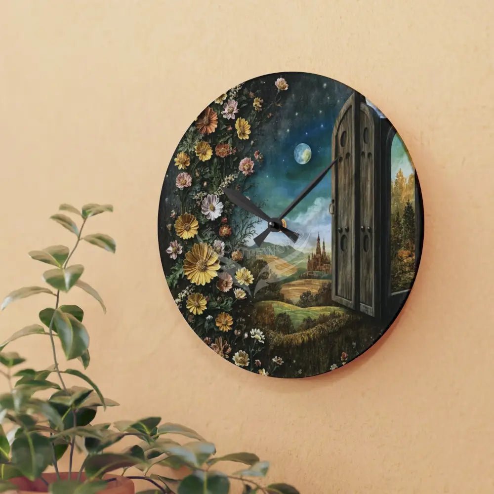Acrylic Wall Clock Home Decor