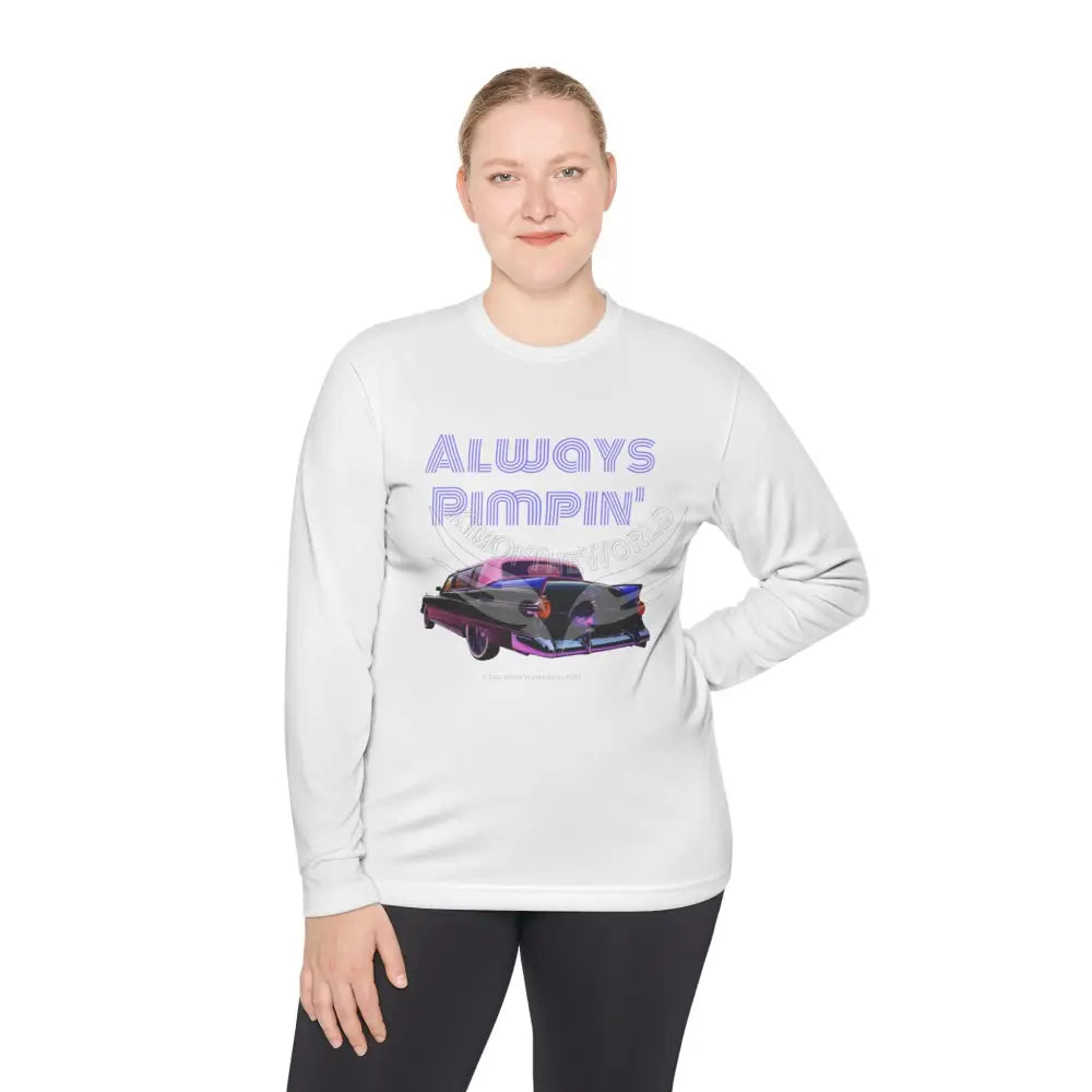’Always Pimpin’’ in Style Retro Classic Car - Men’s Long Sleeve Tee Long-sleeve