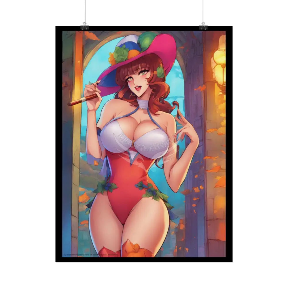 Anime Street Fashion Girl Rolled Posters — Subtle Girl Wall Art Poster