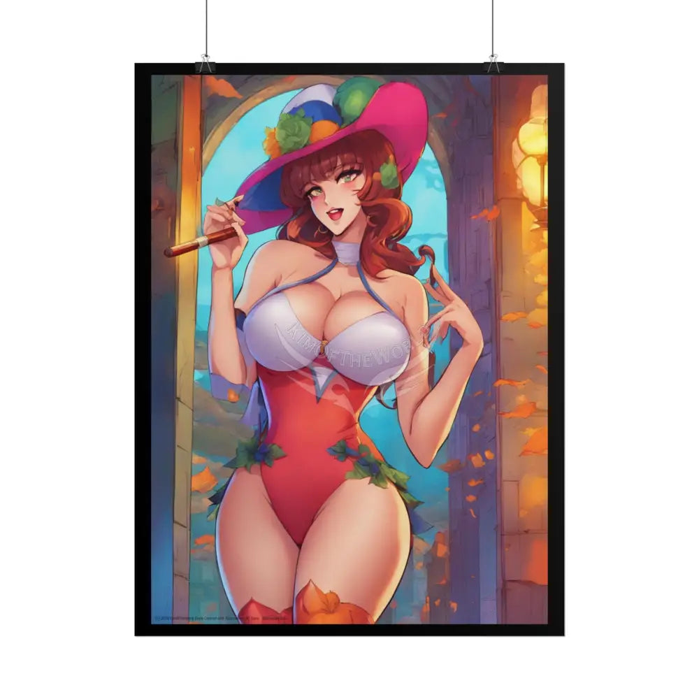 Anime Street Fashion Girl Rolled Posters — Subtle Girl Wall Art Poster