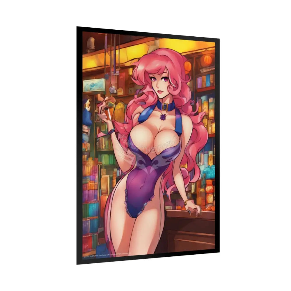 Anime Street Fashion Girl Rolled Posters — Wall Art Poster
