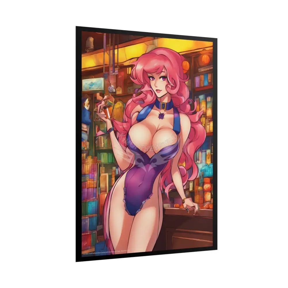 Anime Street Fashion Girl Rolled Posters — Wall Art Poster