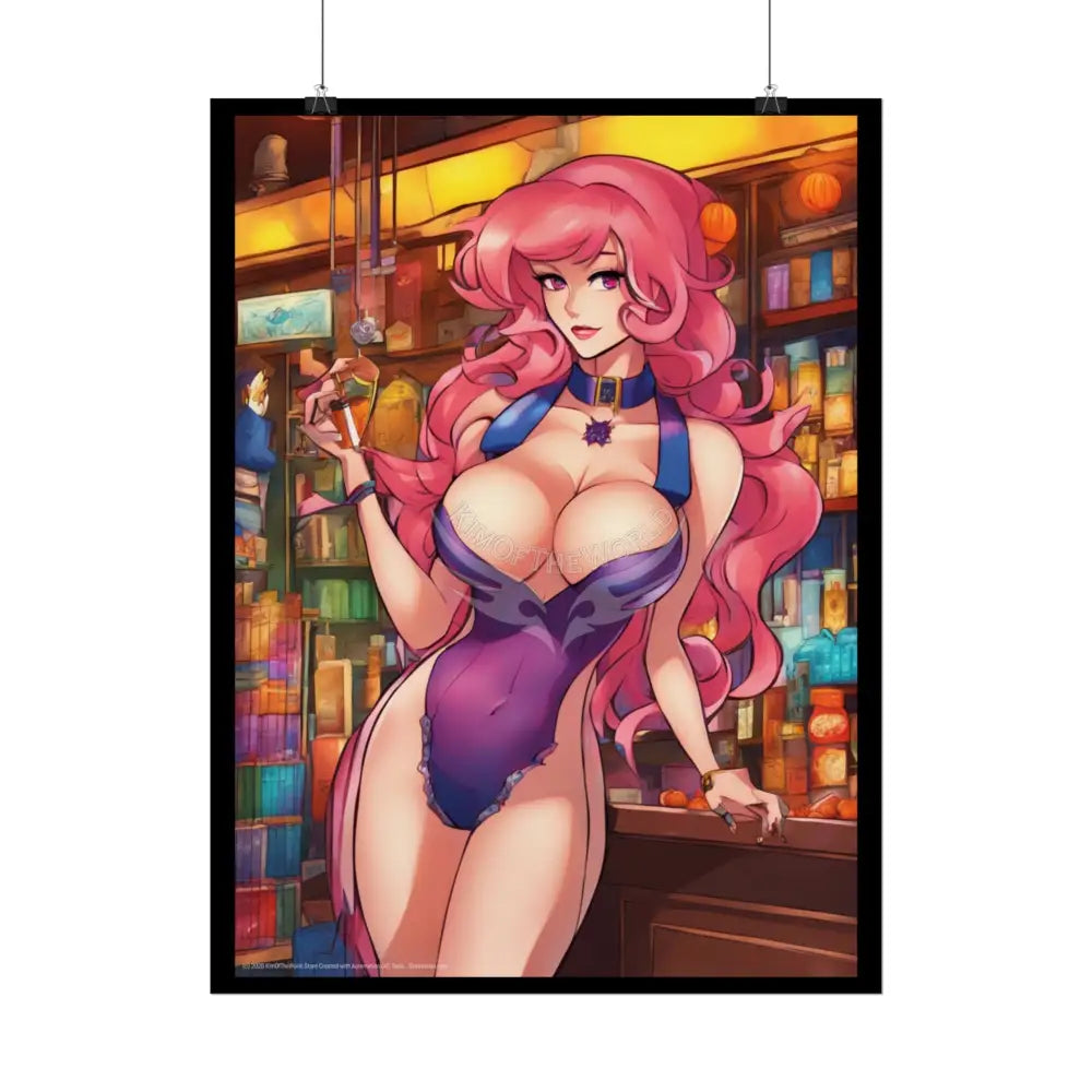 Anime Street Fashion Girl Rolled Posters — Wall Art Poster