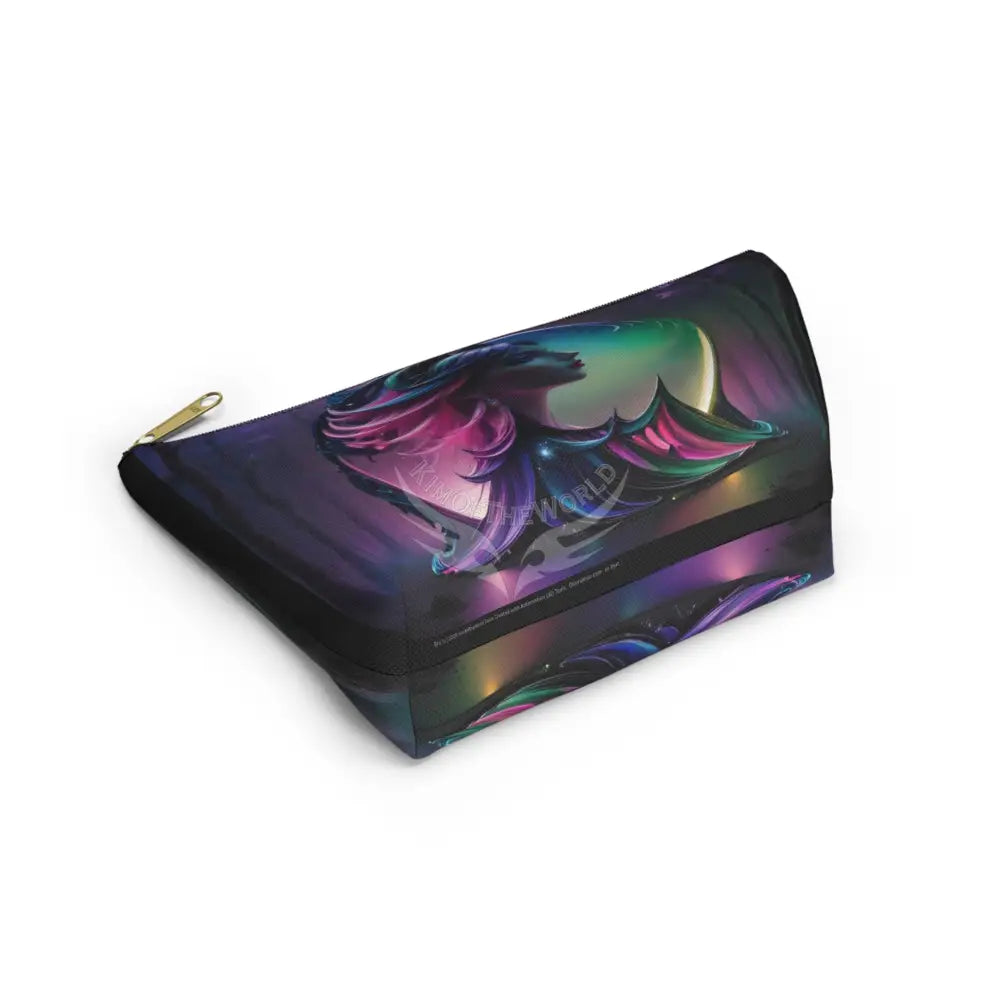 Baroque Glow Girl Accessory Pouch — T‑Bottom Cosmetic Bag Bags