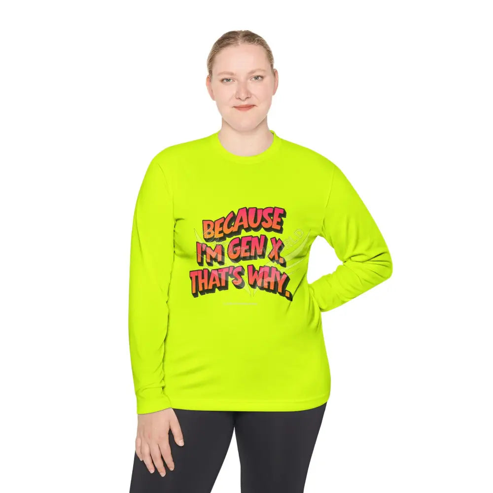 ’Because I’m Gen X’ - Long Sleeve Tee Long-sleeve