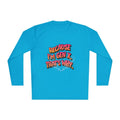 ’Because I’m Gen X’ - Long Sleeve Tee Atomic Blue / XS Long-sleeve