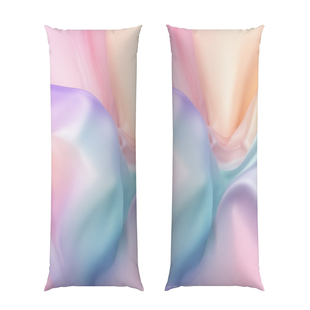 Body Pillow Cover 20"x60" - Pastel Satin