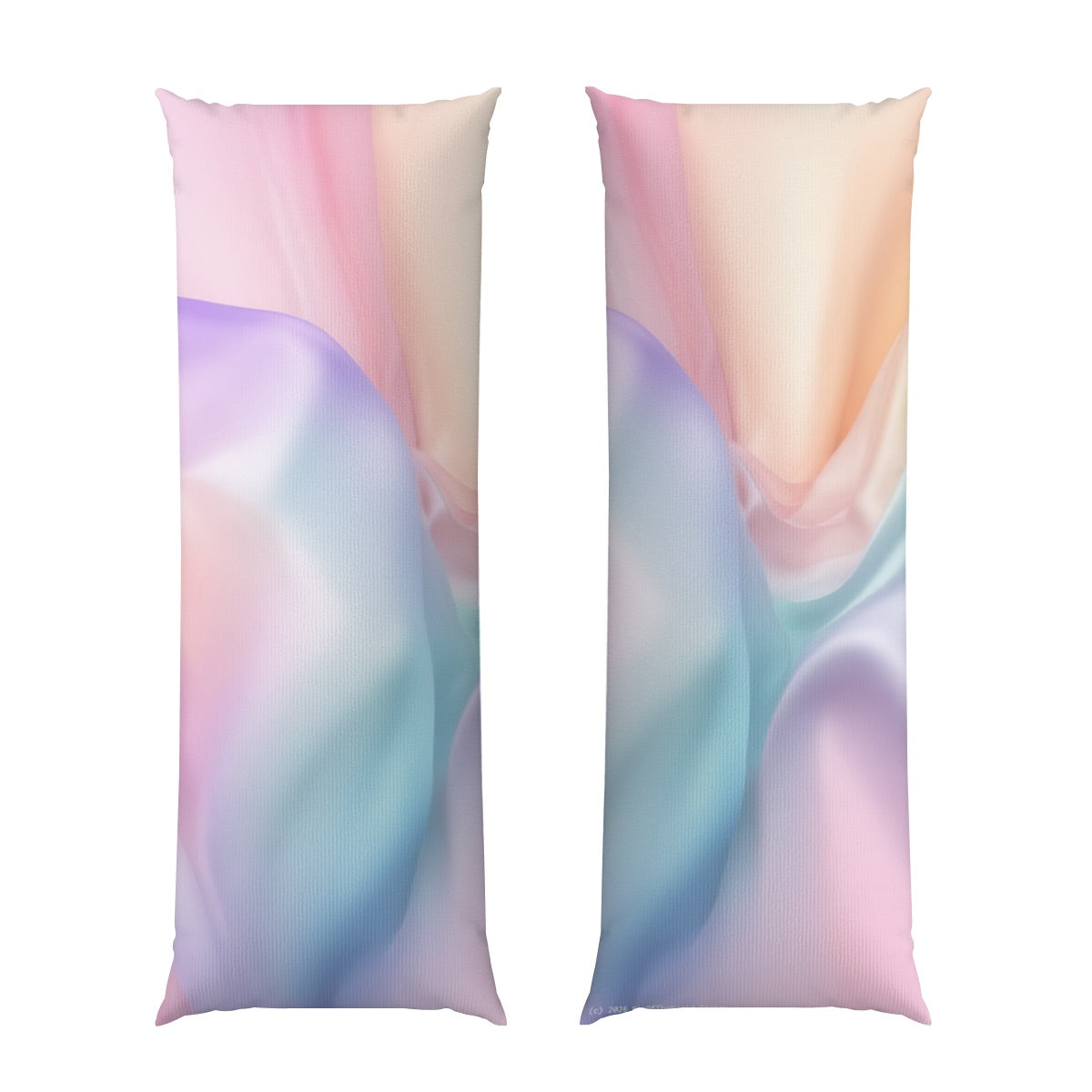 Body Pillow Cover 20"x60" - Pastel Satin