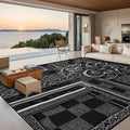 Large Area Rug Floor Carpet (5:4) 120’’x96’’ Rugs & Mats