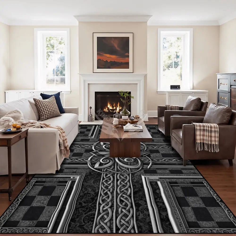 Large Area Rug Floor Carpet (5:4) 120’’x96’’ Rugs & Mats