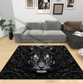 Black and White Tiger 3D Area Rug Floor Carpet 8x5.3 - 96’’x64’’ - Rugs & Mats