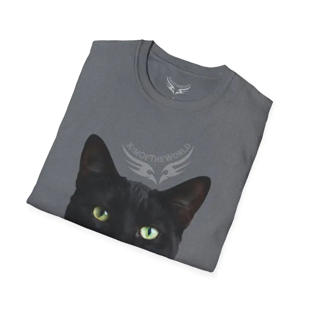 Black Cat Parent Tee - Softstyle T-Shirt T-Shirt