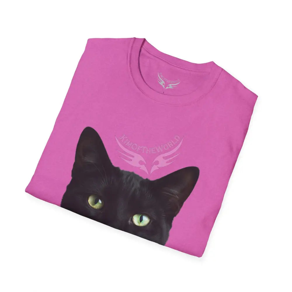 Black Cat Parent Tee - Softstyle T-Shirt T-Shirt