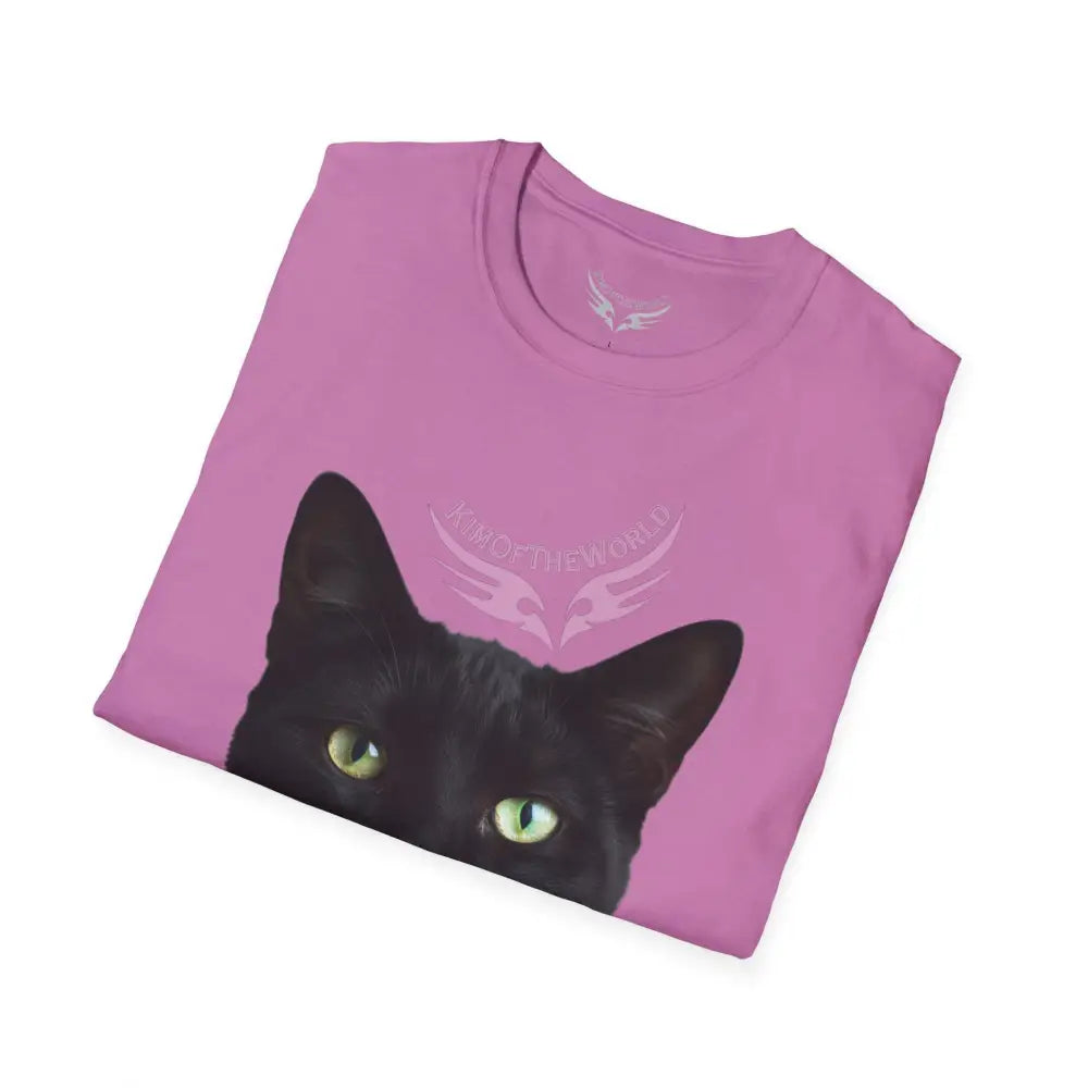 Black Cat Parent Tee - Softstyle T-Shirt T-Shirt