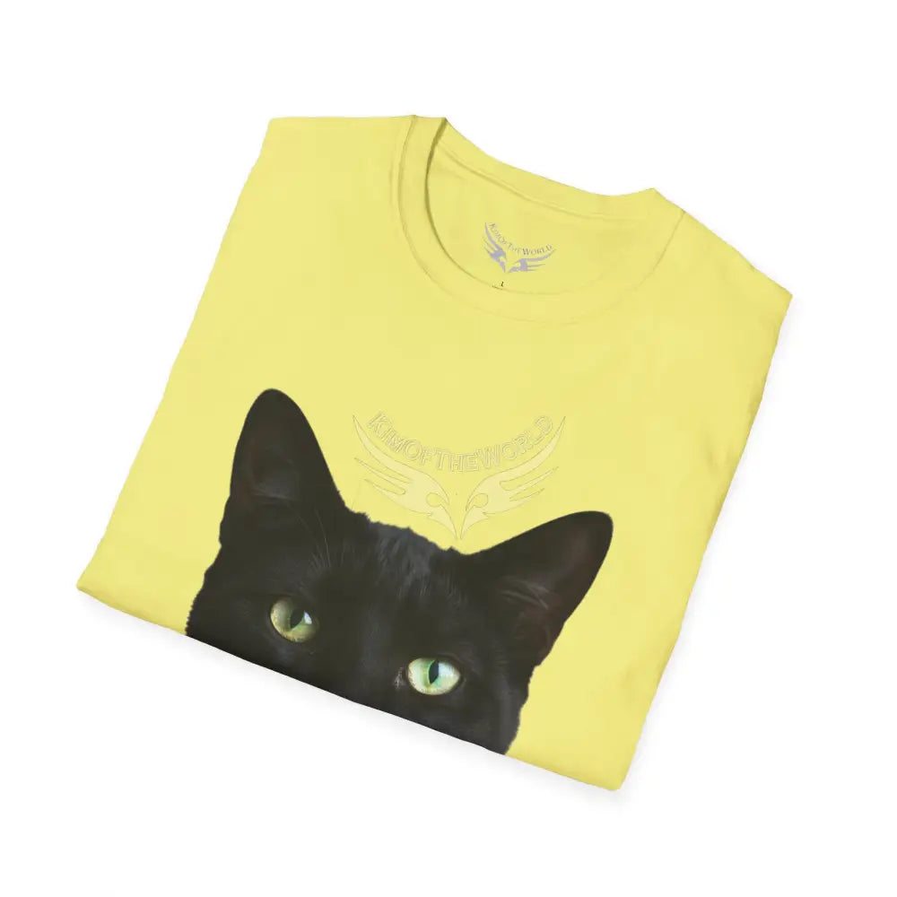 Black Cat Parent Tee - Softstyle T-Shirt T-Shirt