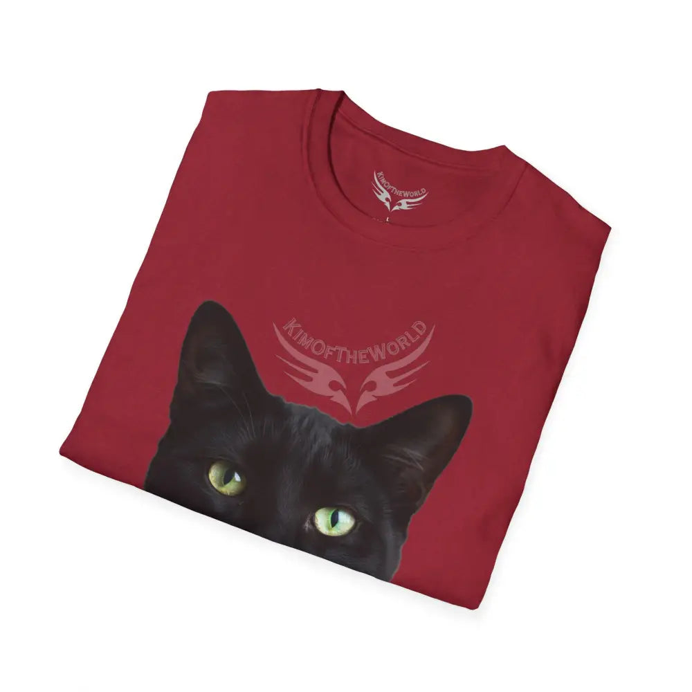 Black Cat Parent Tee - Softstyle T-Shirt T-Shirt