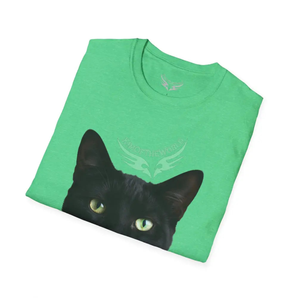 Black Cat Parent Tee - Softstyle T-Shirt T-Shirt