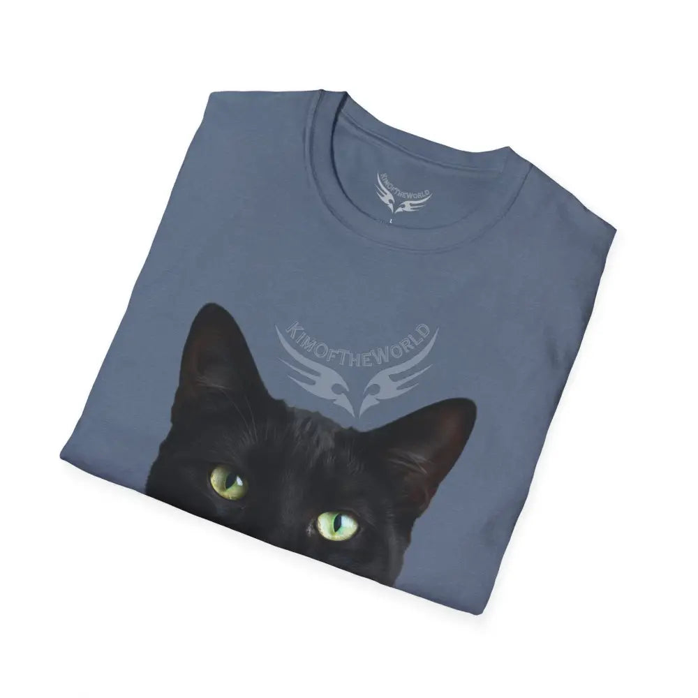 Black Cat Parent Tee - Softstyle T-Shirt T-Shirt