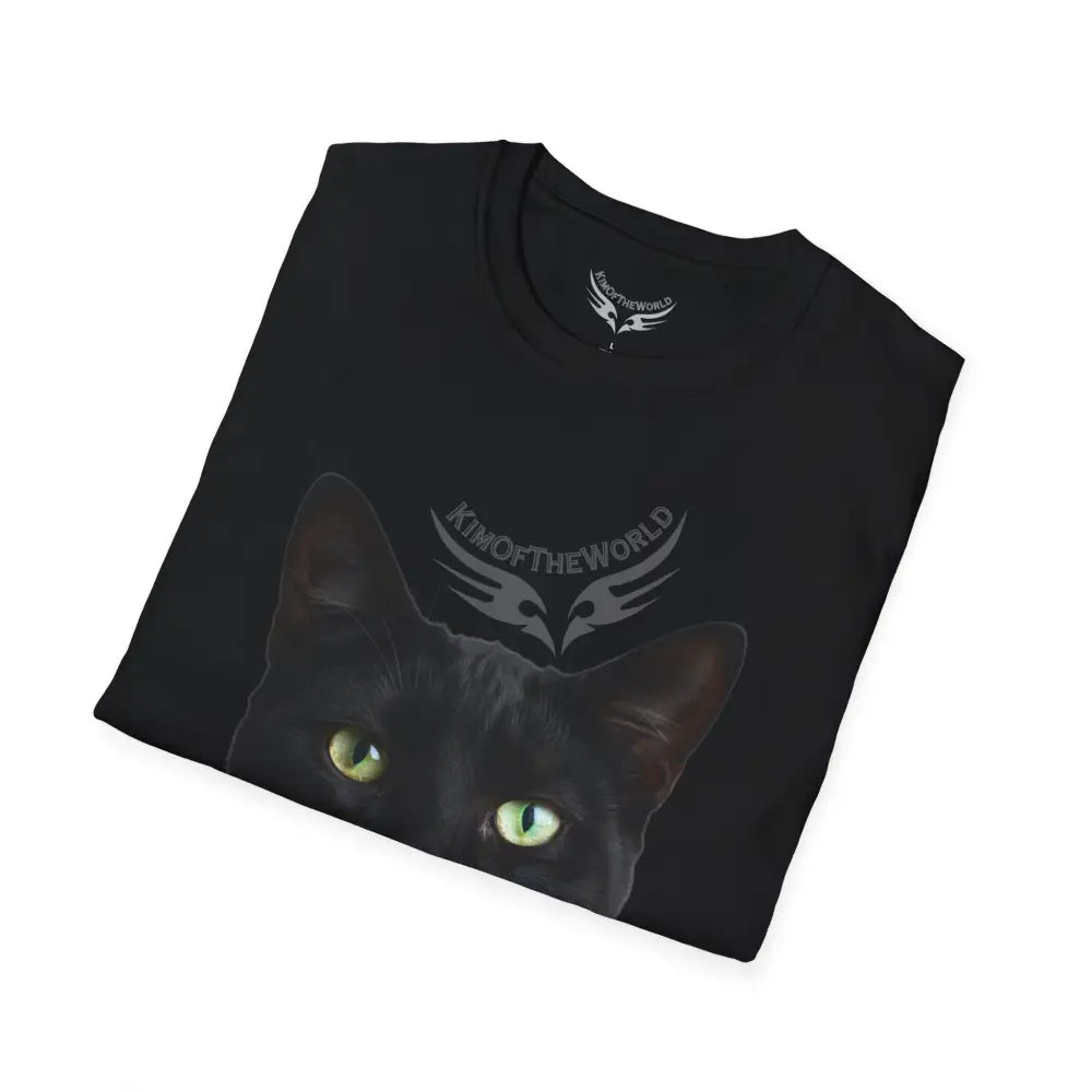 Black Cat Parent Tee - Softstyle T-Shirt T-Shirt