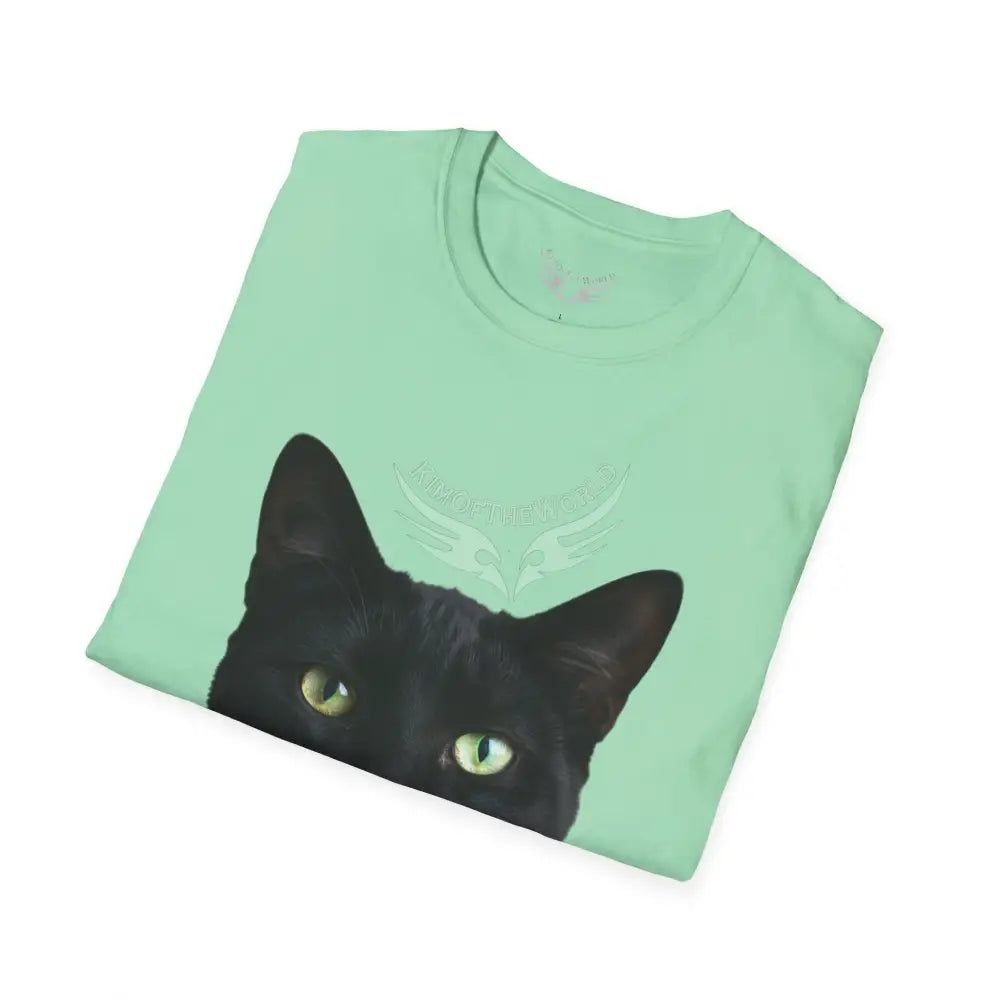 Black Cat Parent Tee - Softstyle T-Shirt T-Shirt