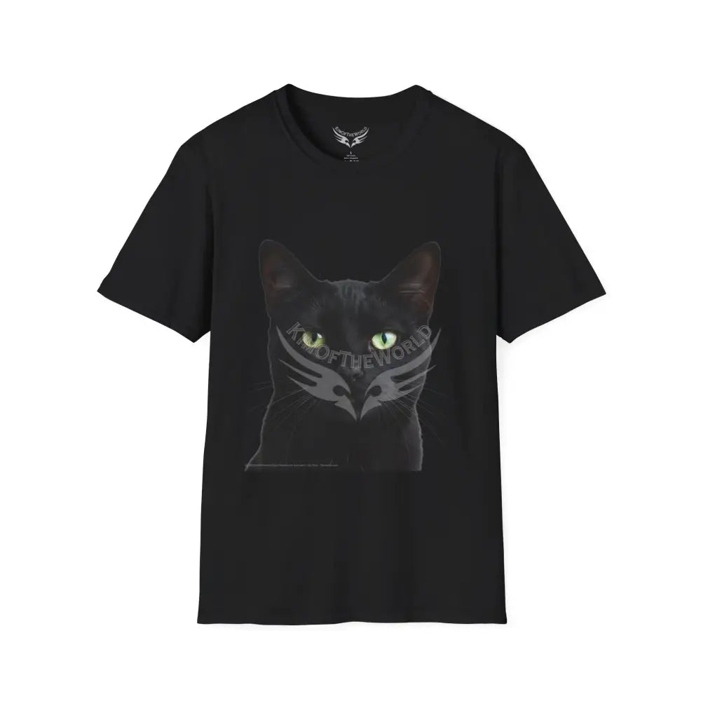 Black Cat Parent Tee - Softstyle T-Shirt Black / XS T-Shirt