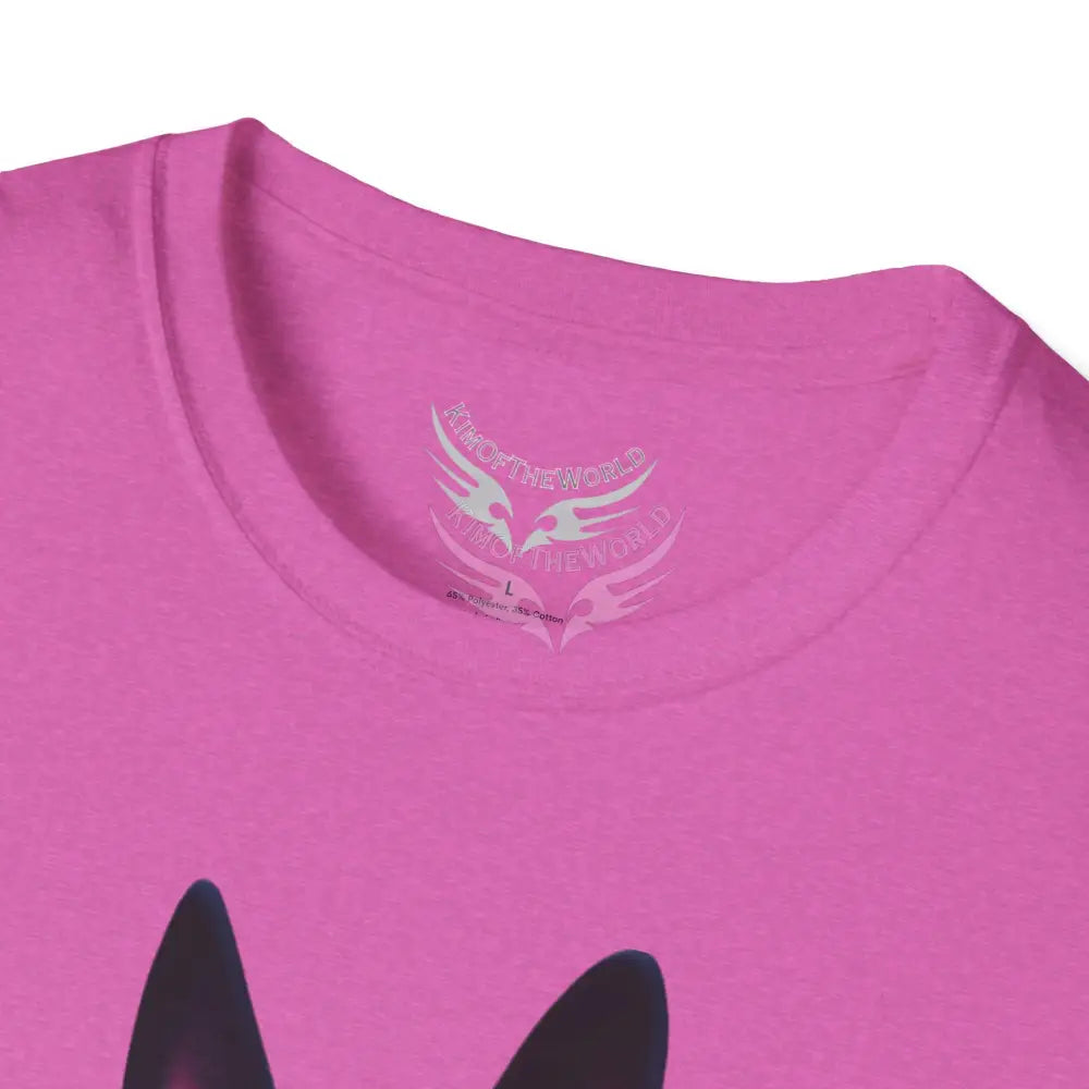 Black German Shepherd Parent Tee - Softstyle T-Shirt T-Shirt