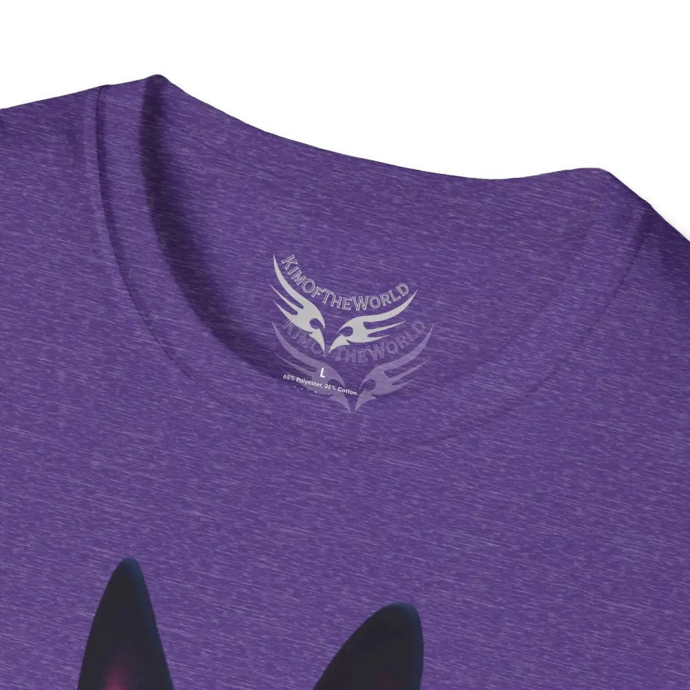 Black German Shepherd Parent Tee - Softstyle T-Shirt T-Shirt