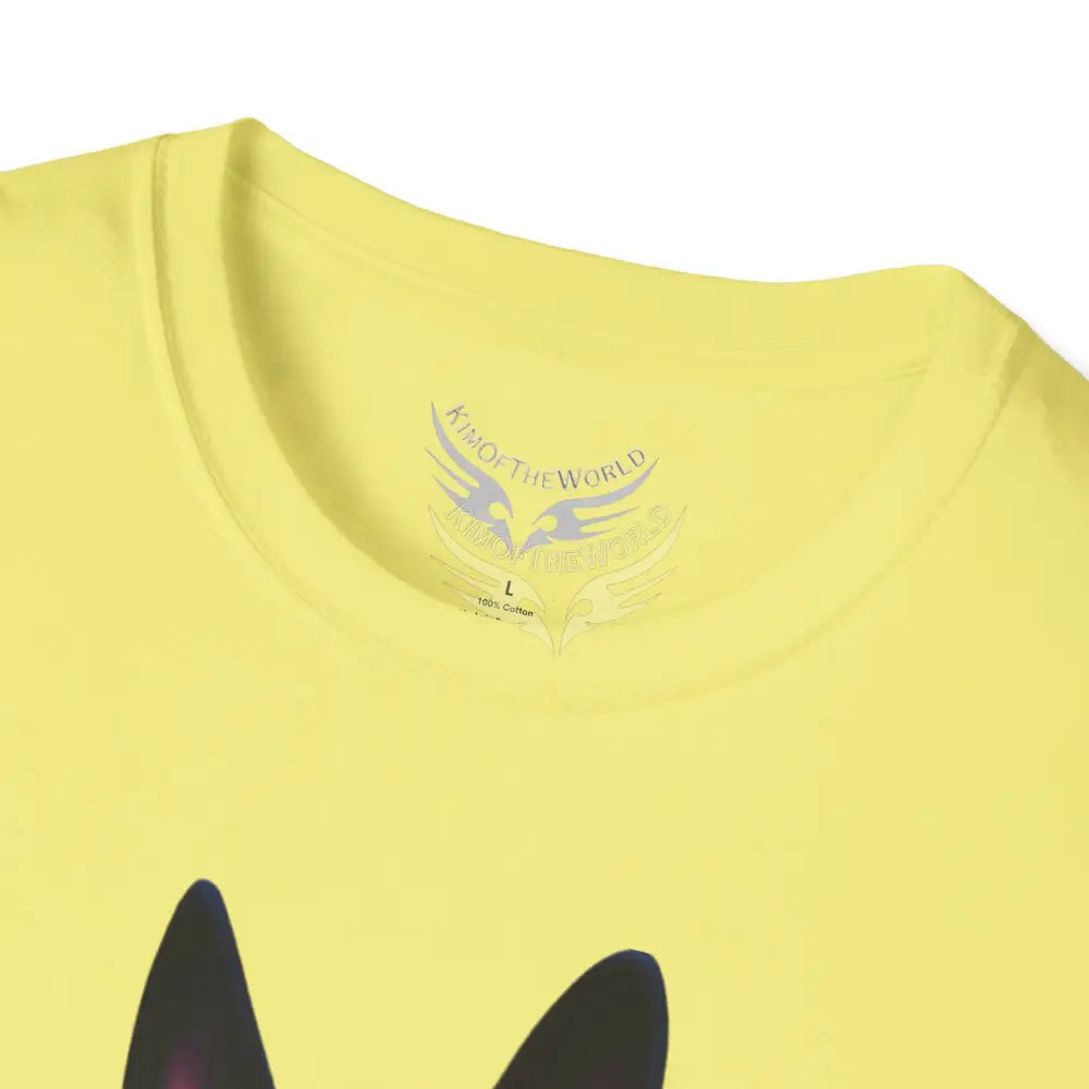 Black German Shepherd Parent Tee - Softstyle T-Shirt T-Shirt