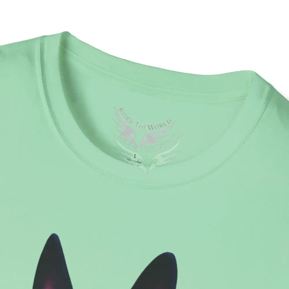 Black German Shepherd Parent Tee - Softstyle T-Shirt T-Shirt