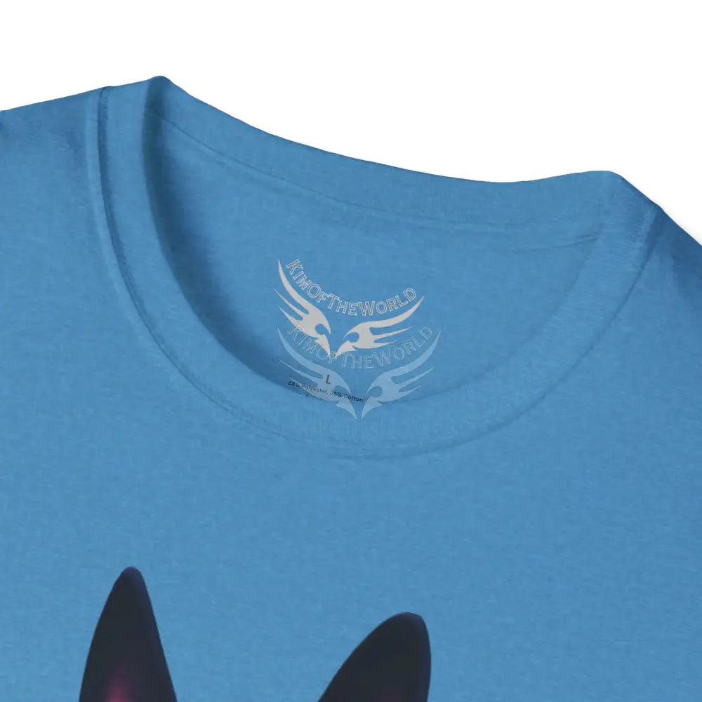 Black German Shepherd Parent Tee - Softstyle T-Shirt T-Shirt